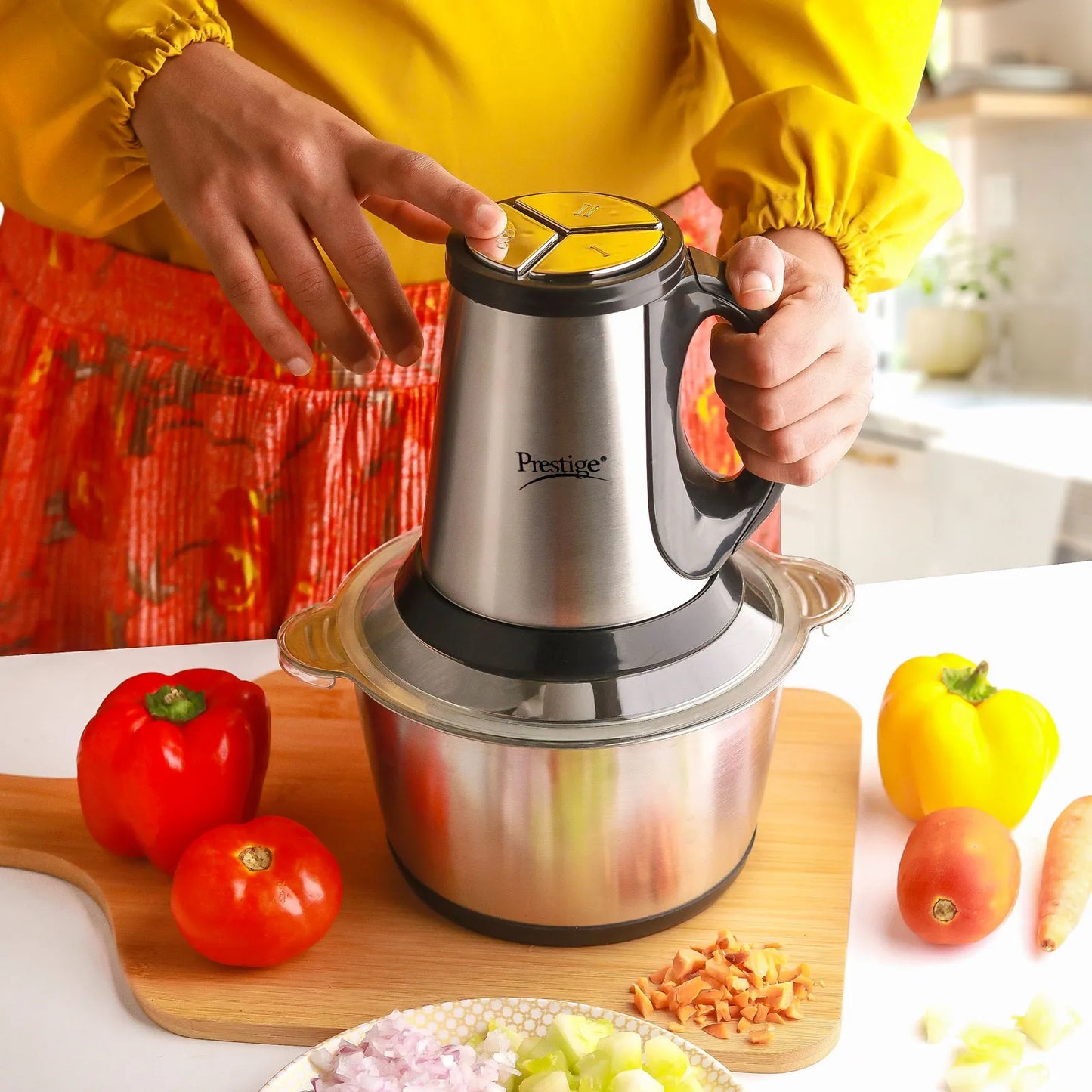 Electric Food Processor & Meat Grinder