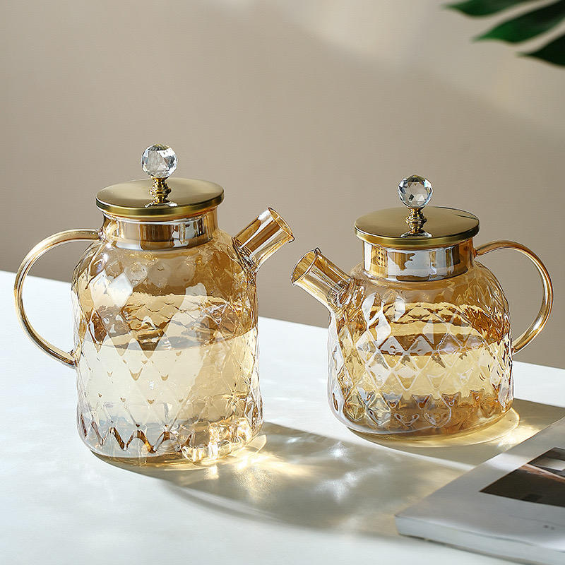 Large size glass jug for serving
