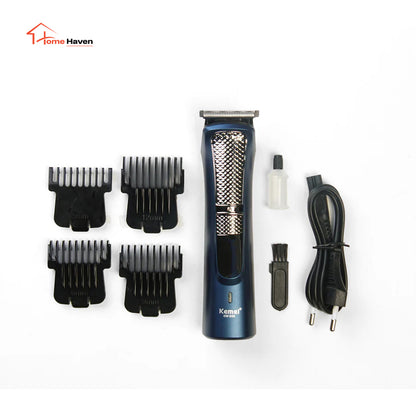 Kemei KM-245 Professional Beard Clipper | Rechargeable Hair & Beard Trimmer
