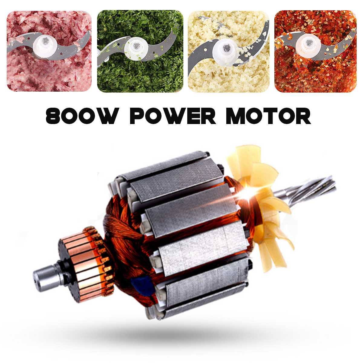 800W food grinder machine