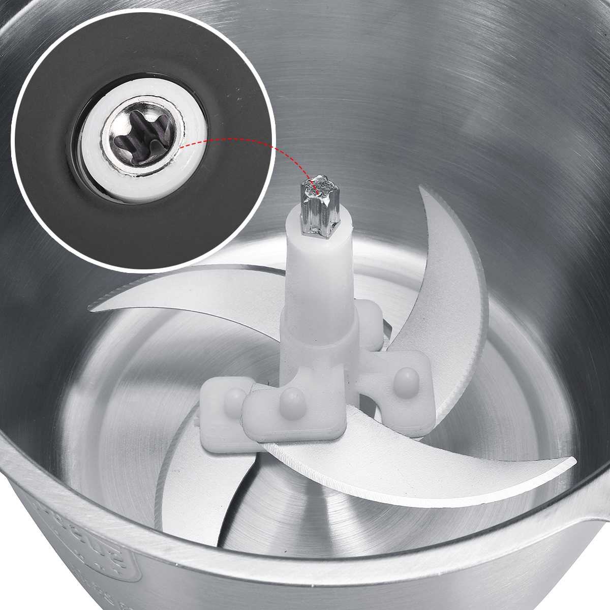 Electric kitchen meat chopper