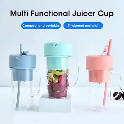 Fruit blending juicer cup