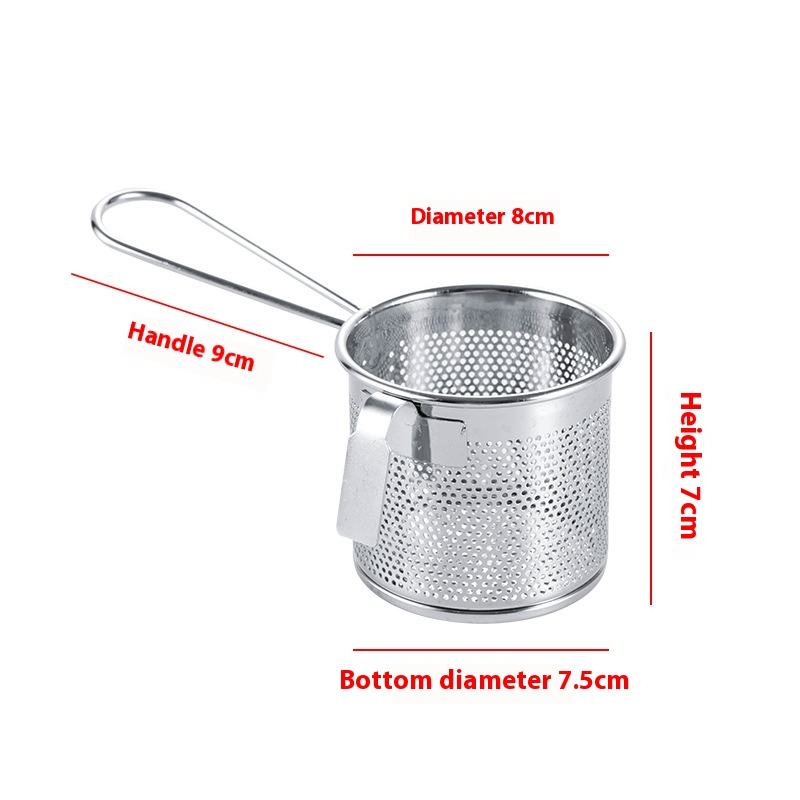 Fry basket for crispy french fries