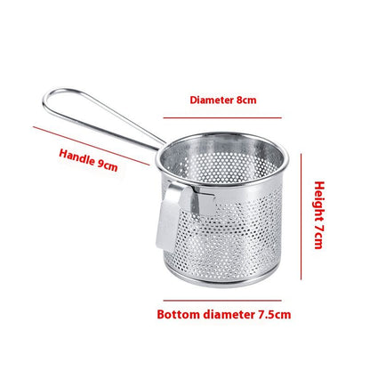 Fry basket for crispy french fries