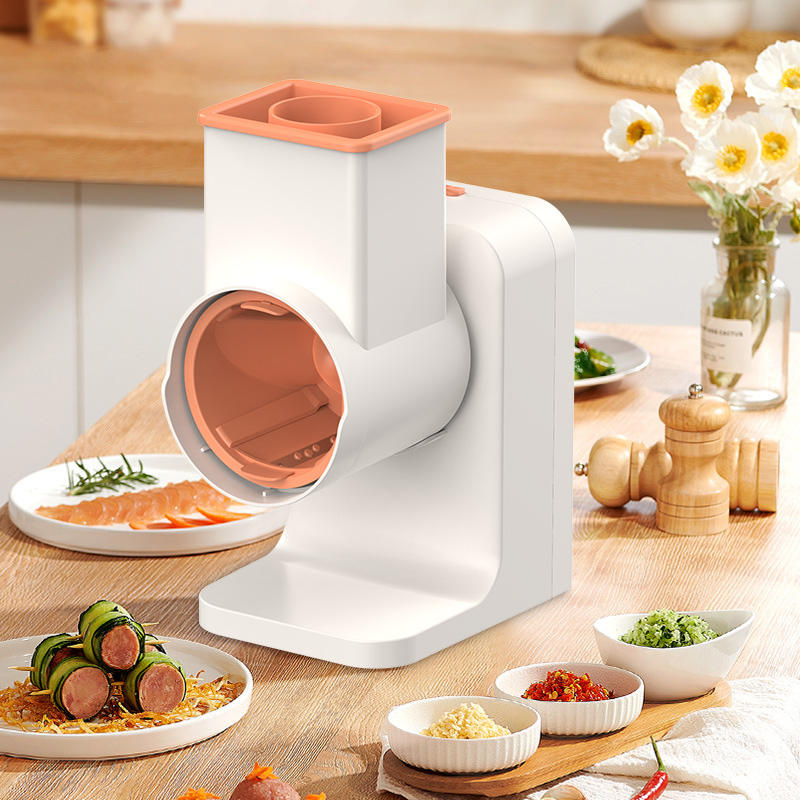 Electric Professional Vegetable Chopper | 6-Blade Stainless Steel Rechargeable Food Cutter (3000mAh)