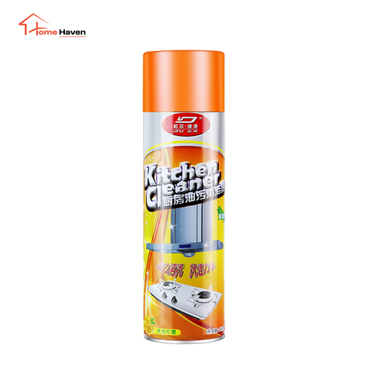 Multipurpose Kitchen Degreaser Spray | Foaming Oil & Grease Cleaner for Oven, Stove & Kitchen Surfaces