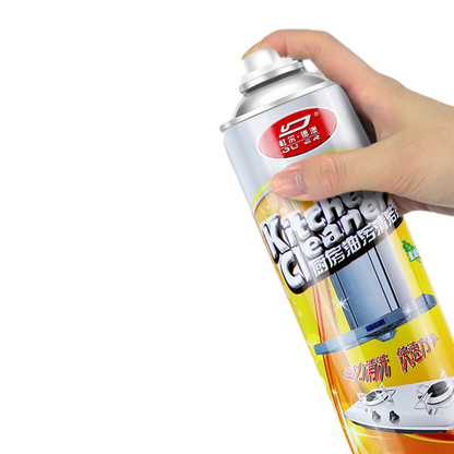 Multipurpose Kitchen Degreaser Spray | Foaming Oil & Grease Cleaner for Oven, Stove & Kitchen Surfaces