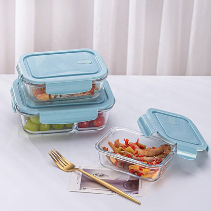 High Borosilicate Glass Food Storage Lunch Box