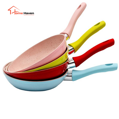 16cm Forged Multi-Function Mini Egg Omelette Frying Pan | Non-Stick Induction Aluminum Fry Pan