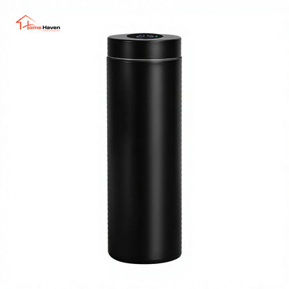 500ml Smart LED Temperature Display Vacuum Flask | Stainless Steel Insulated Water Bottle with Tea Infuser