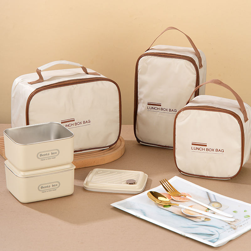 Stainless Steel Lunch Box Set with Bag
