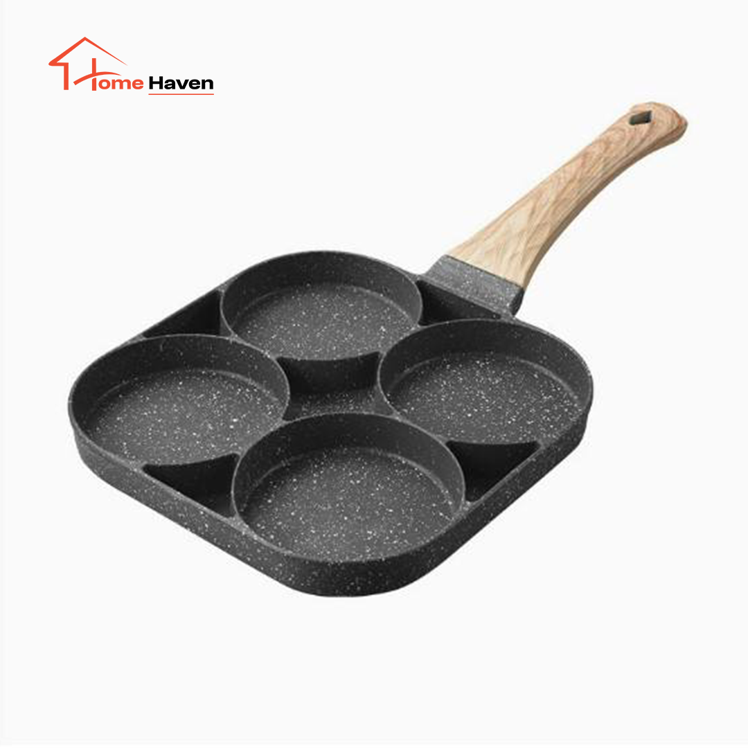 Multi hole breakfast frying pan
