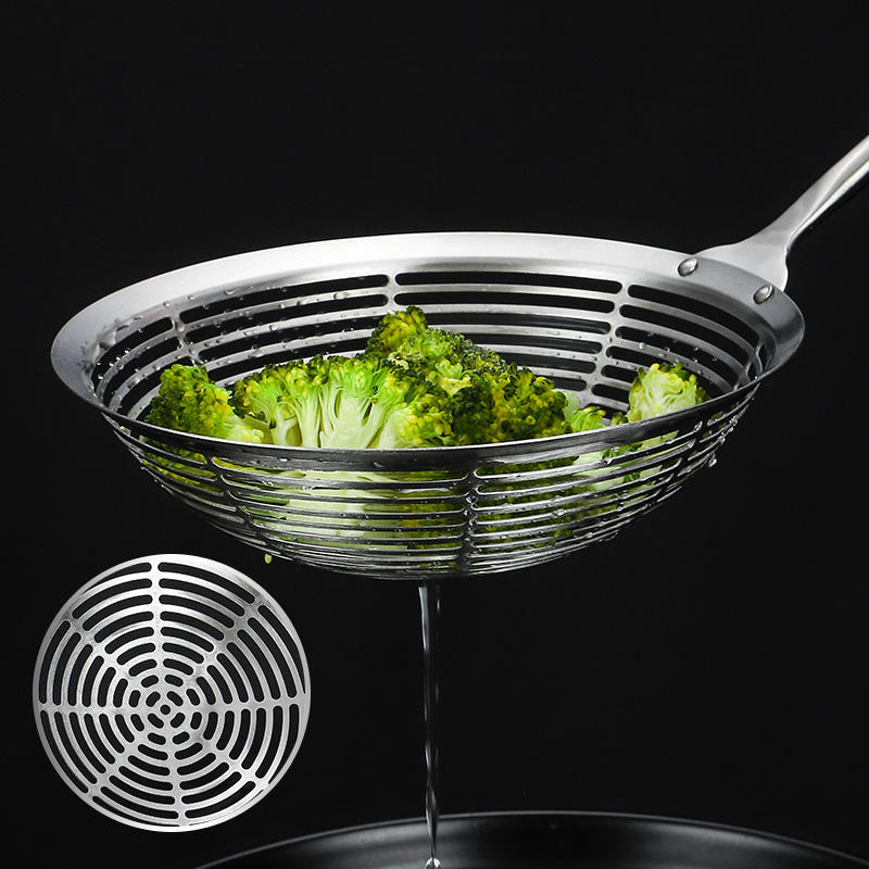 Multipurpose kitchen skimmer spoon