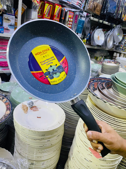 Scratch resistant non stick pan
