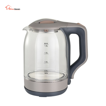 1.8L Electric Kettle 1500W | Fast Boiling Water Heater for Home & Office