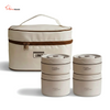 High Quality Insulated Round Bento Box 304 Ss Box Lunch Thermal Portable Microwaveable Loncheras With Bag