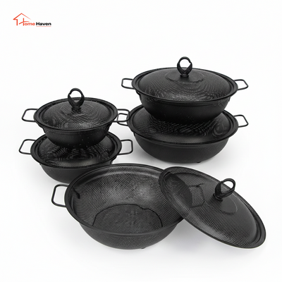 Metal Fruit Plate with Lid & Drain Basket | 3-in-1 Kitchen Utensil